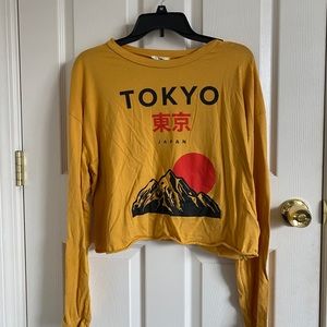 Tokyo Longsleeve Crop Top